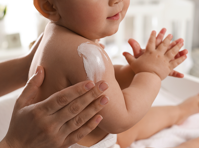 Hydratation des épidermes fragiles